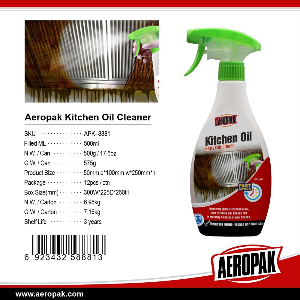 Чистящее средство от смазки на кухне